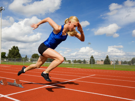 Track athlete